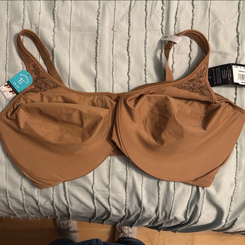 Bali Cinnamon Bra with Lace Accents